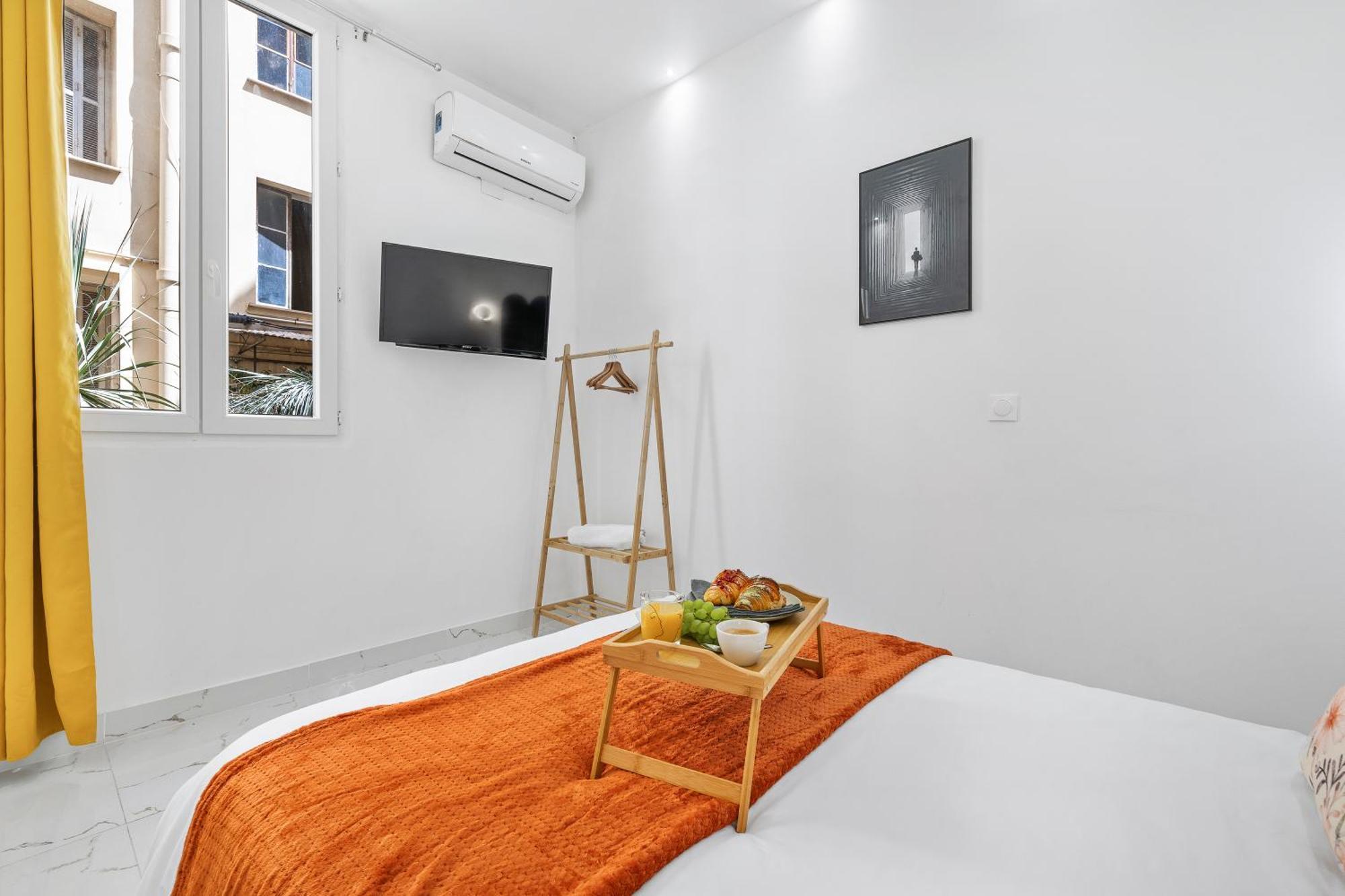 2 Rooms - Hyper Centre - Air-Conditioned - Terrace - Quiet - Tramway - Equipped Kitchen - Wifi Nicea Zewnętrze zdjęcie